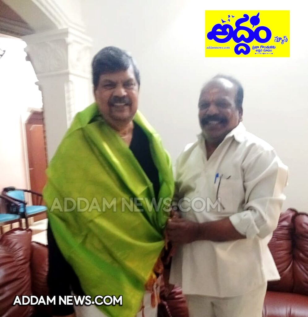 అల్లాడి రాజ్ కుమార్ కు జన్మదిన శుభాకాంక్షలు తెలియజేసిన బాలరాజు గౌడ్