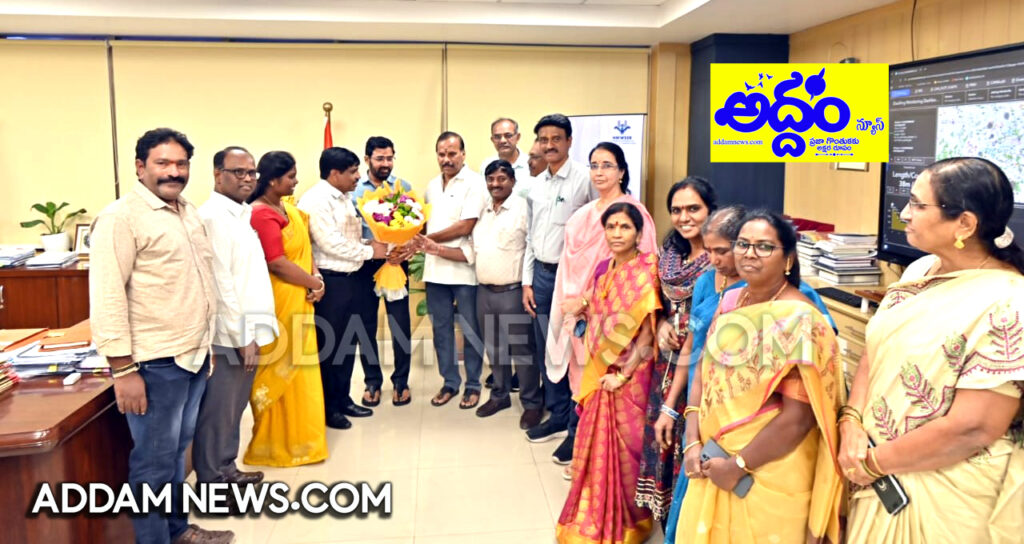 జలమండలి ఎండీని కలిసిన టీజీవో నాయకులు