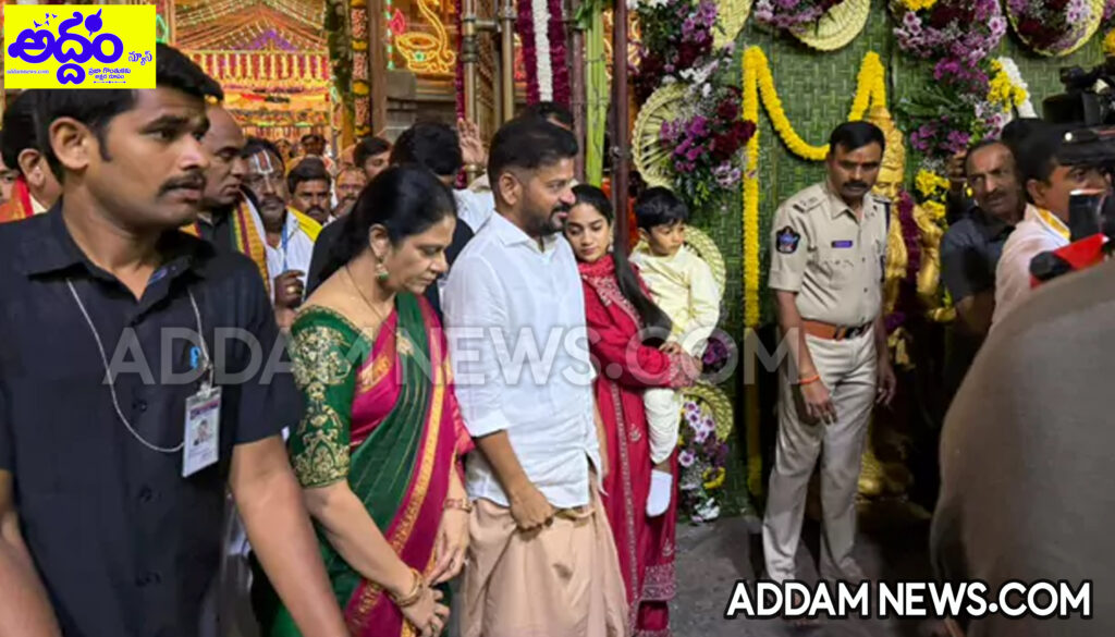 తిరుమల శ్రీవారి సేవలో సీఎం రేవంత్‌