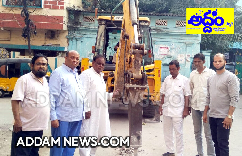 డ్రైనేజీ పైప్‌లైన్ ప‌నుల‌ను త్వ‌రిత‌గ‌తిన పూర్తి చేయండి – బిఆర్ఎస్ పార్టీ సీనియ‌ర్ నాయ‌కుడు జావీద్ ఖాన్
