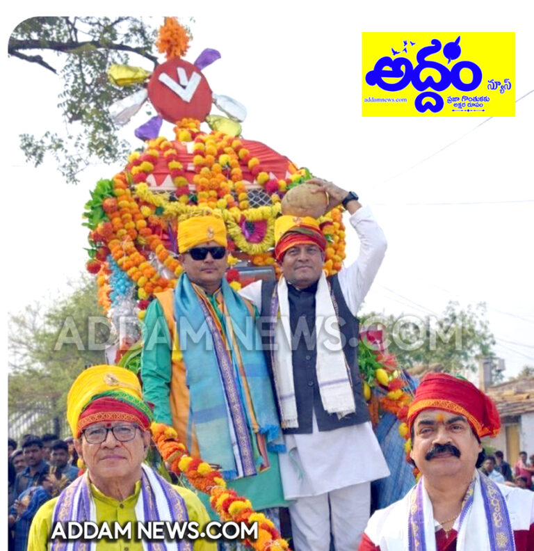 పీవీ ప్రభాకర్ రావు నేతృత్వంలో వంగరలో భక్తిప్రపత్తుల ‘రథ’ చక్రం